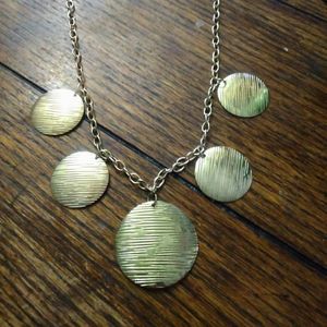 **Paparazzi Gold Coin Disc Necklace